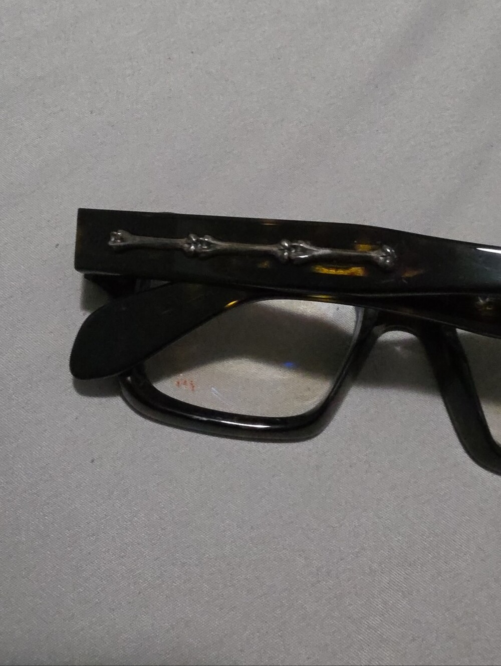 Bones Link Rectangle Sunglasses - Tortoiseshell/Brown - Picture 7 of 9